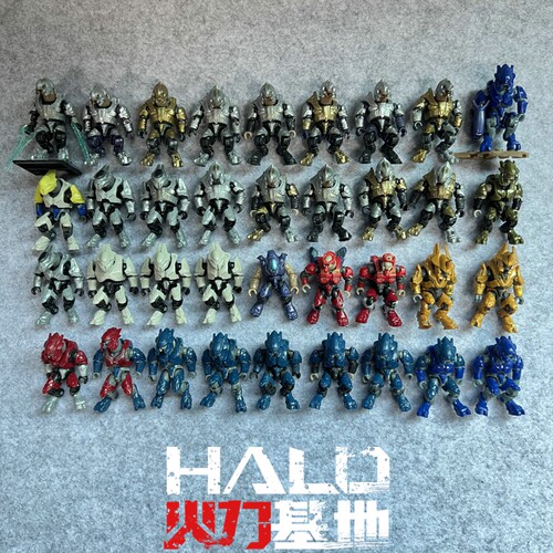 Megabloks光环星盟精英积木人仔