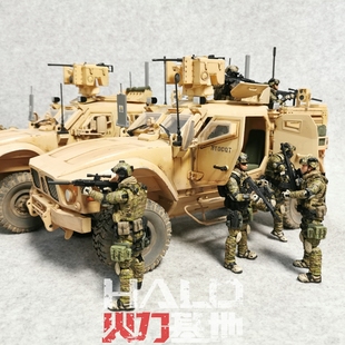 ATV重型防地雷反伏击装 3D打印 特种部队1 18M 甲车3.75寸兵人载具