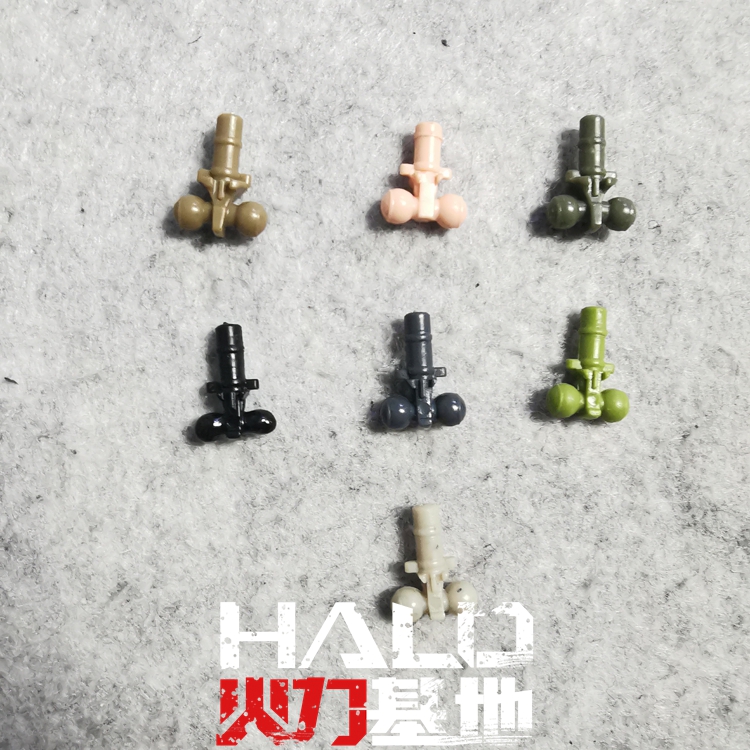 mega construx腰部大腿连接件 T型关节 美家宝可动积木人偶 配件