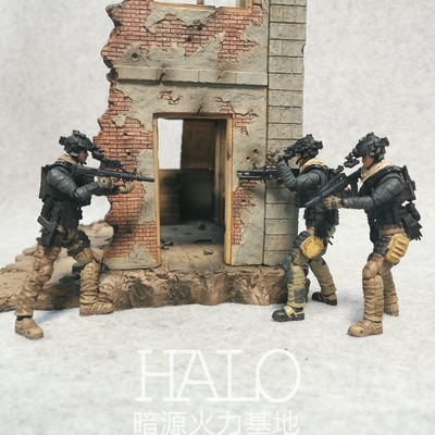 1/18适配暗源战术头盔武器