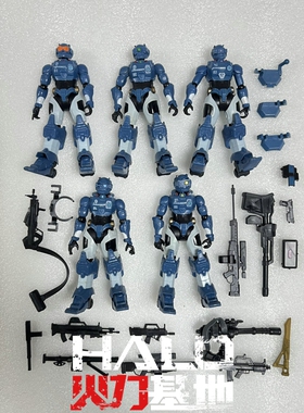 可搭配配BBI 暗源 酸雨 1:18正义红师3.75寸科幻可动兵人素体散件