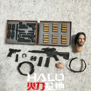 适配mezco蚂蚁 疾速特攻 杀神 基努李维斯6寸兵人武器 腰带 配件