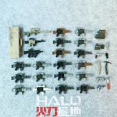 散货 美家宝COD使命召唤积木武器配件 mega bloks