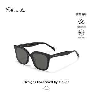 Shawnlee黑色大框墨镜