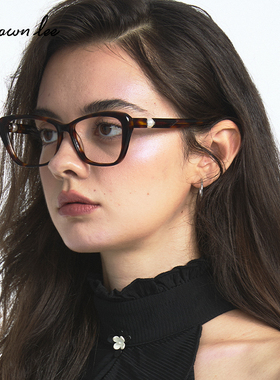 Shawnlee2025新款时尚典雅眼镜女防蓝光近视眼镜框配近视度数镜架