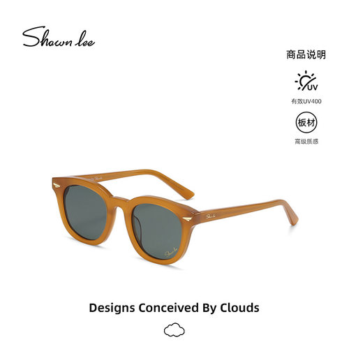 Shawnlee新款复古太阳眼镜男