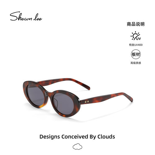 Shawnlee复古猫眼墨镜女太阳眼镜