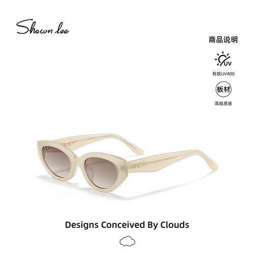SHAWNLEE防晒猫眼欧美太阳镜