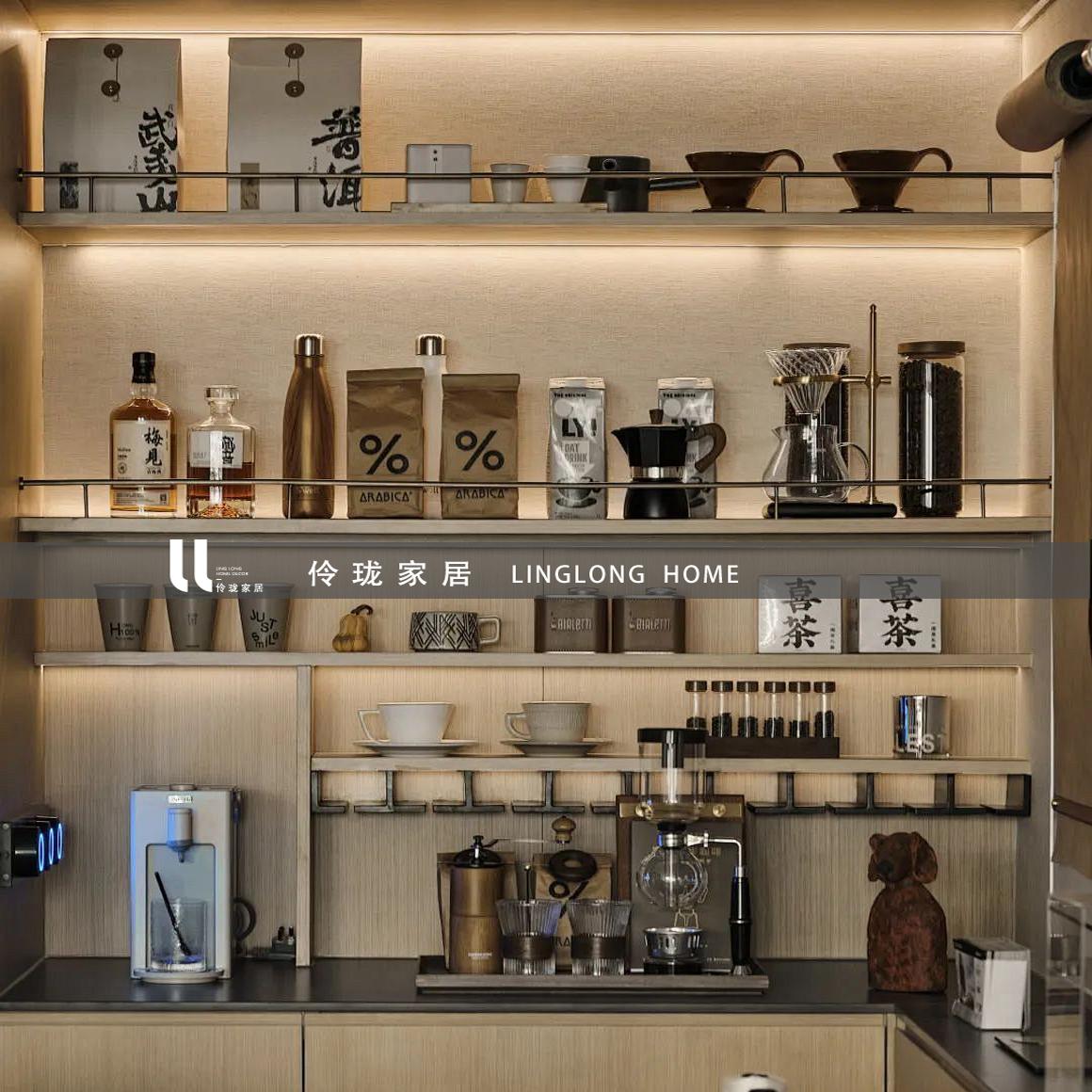 样板房售楼部咖啡主题软装摆设