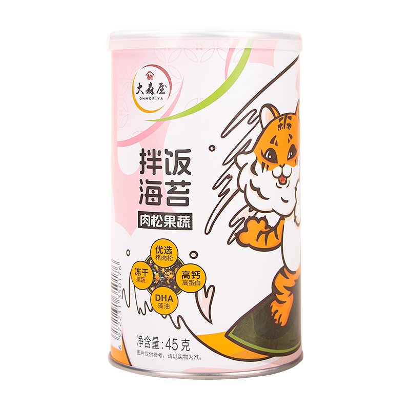 大森屋肉松果蔬拌饭海苔45g