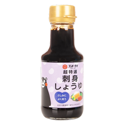 大字生鱼片酱油三文鱼刺身酱油