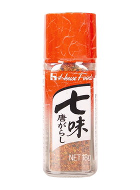 日本进口七味粉好侍七味唐辛子烧烤撒料火锅烤肉蘸料辣椒粉调味料