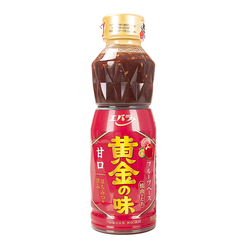 日本荏原黄金味甘口烤肉酱