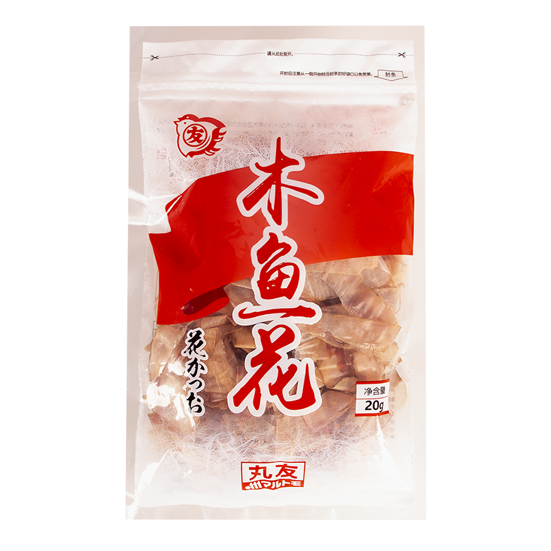 丸友木鱼花章鱼小丸子味噌汤