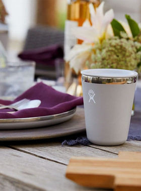 HydroFlask木茶色咖啡盖354ML户外随手杯Outdoor Tumbler