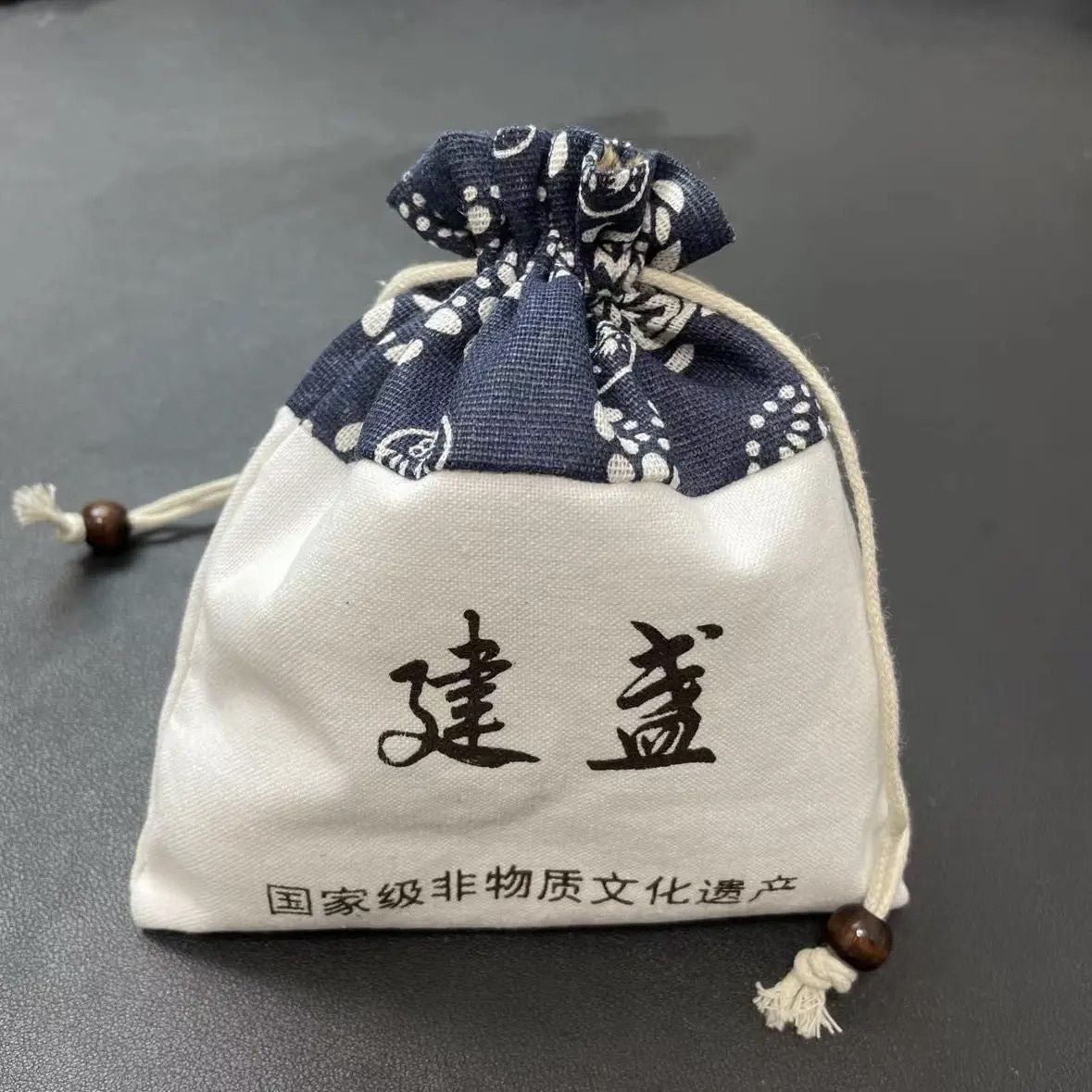 建盏双层加绒加厚便携收纳袋