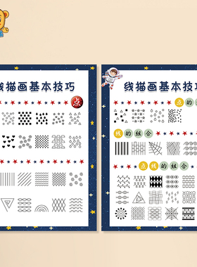 美工绘画基本技巧太空主题墙贴