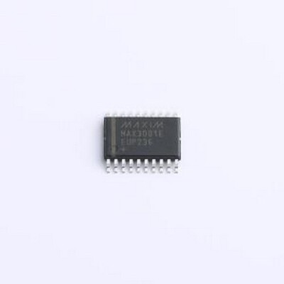 MAX3001EEUP+ 转换器/电平移位器 4Mbps 8位双向电平转换器 TSSOP