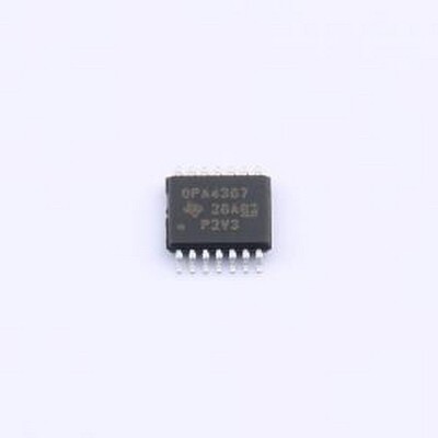 OPA4387PWR 精密运放 超高精度(2uV)、零漂移(0.003uV/C)、低输入