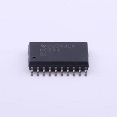 SN74HC241DWR 缓冲器/驱动器/收发器 SN74HC241DWR SOIC-20-300mi