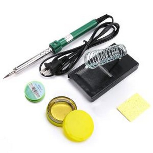 A01B400013 电烙铁套装 【五件套】伊莱科 ESI-112A,60W+伊莱科