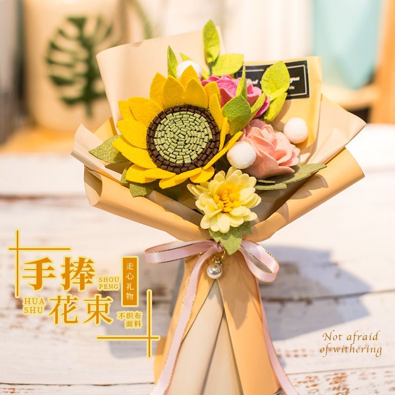 三八妇女节礼物儿童女生手工diy花束女神节送妈妈女朋友闺蜜老师