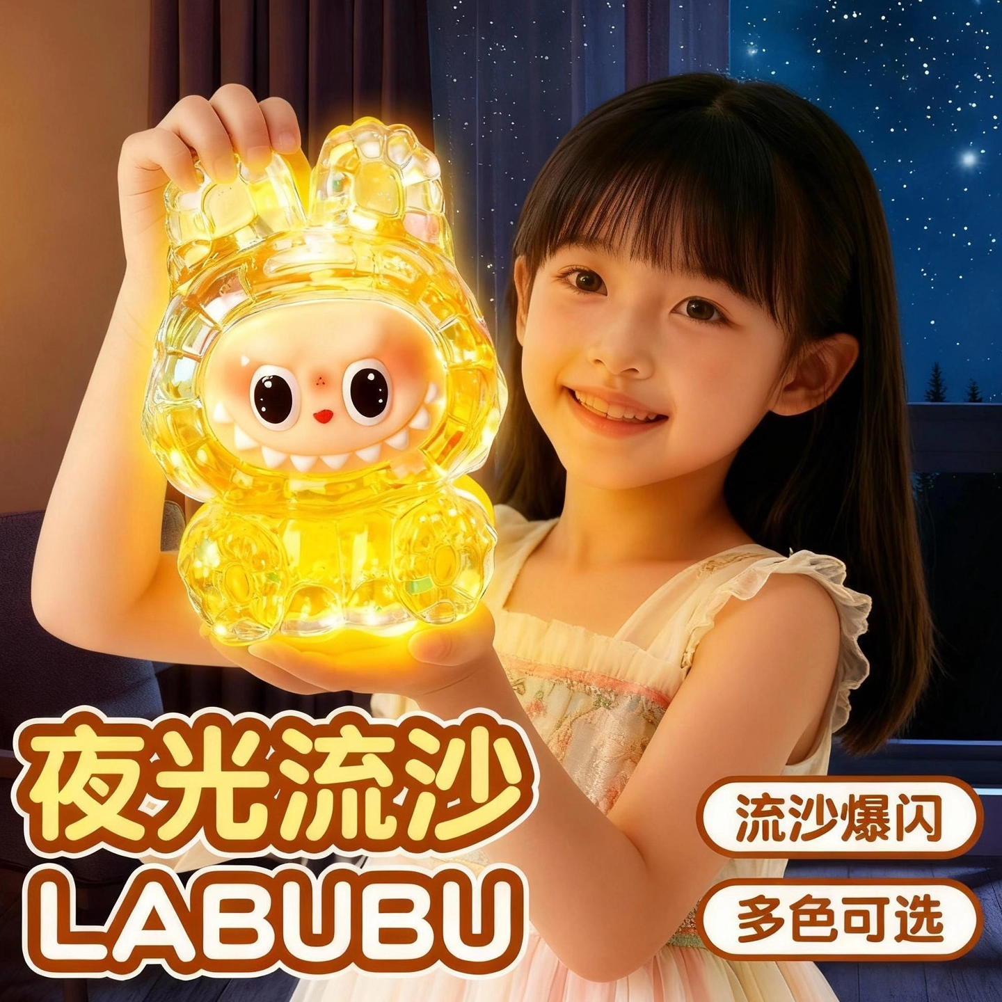 2025火爆新款流沙拉布布毛绒公仔摆件儿童玩具女孩子小学生的礼物,玩具/童车/益智/积木/模型,过家家玩具,淘宝优惠券,粉丝福利购,淘宝优惠卷