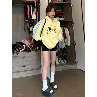 三条杠2026新款卫衣美式潮牌上衣