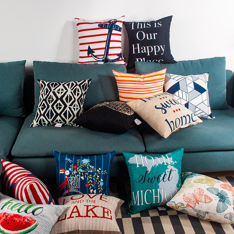 阿芙莱大号北欧抱枕靠垫腰枕办公室沙发靠枕床头靠背汽车护腰|msdalam kategori rumah Fabrik, bantal/bantal - dari Buy2taobao.com untuk memberikan perkhidmatan ejen Taobao profesional membeli