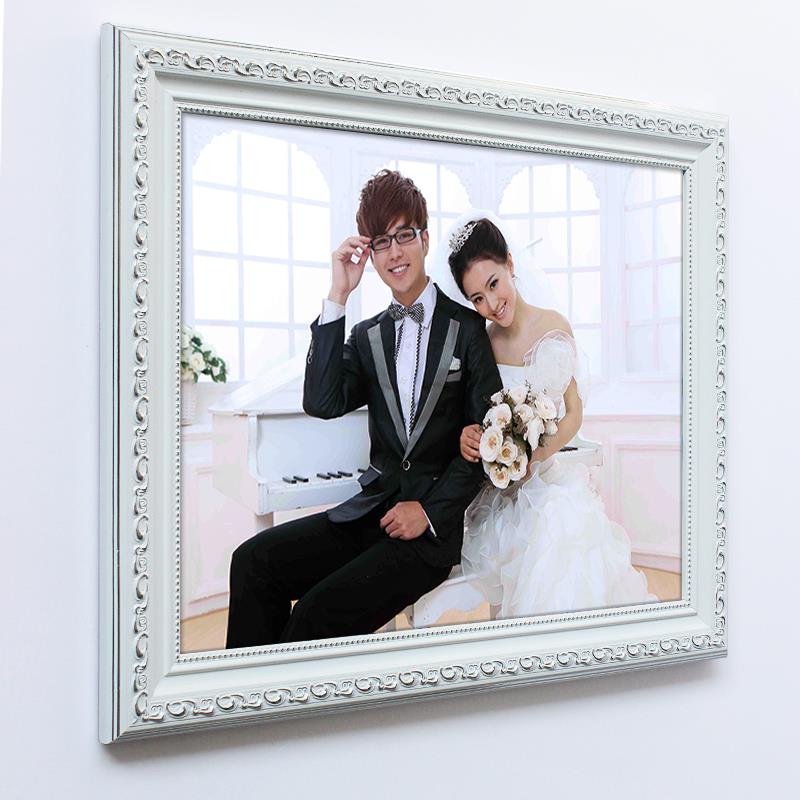 欧式实木相框挂墙照片框12 18 24 30 36寸婚纱照结婚照加照片冲印在类目 家居饰品, 相框/画框中 - 来自Buy2taobao.com提供专业的淘宝代购服务