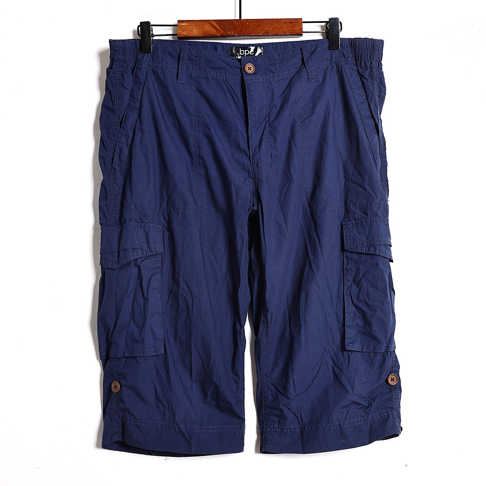 2026年春夏季时尚新品男士宽松情侣款多口袋工装休闲中裤休闲裤潮,男装,短裤,淘宝优惠券,粉丝福利购,淘宝优惠卷