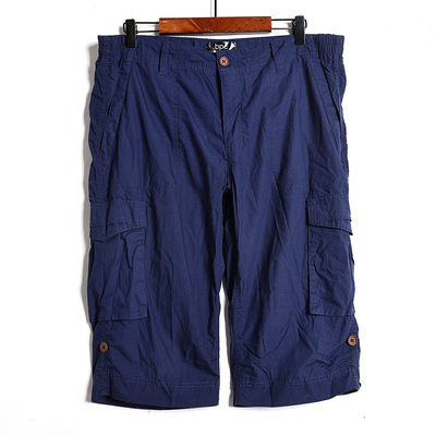 2026年春夏季时尚新品男士宽松情侣款多口袋工装休闲中裤休闲裤潮