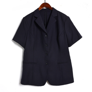 条纹职业短袖 2026年夏季 时尚 女装 上衣半身裙 新品