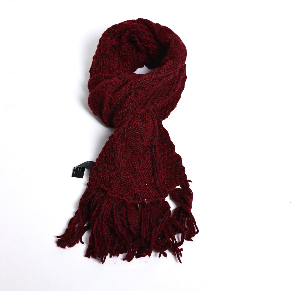 流苏围巾男女秋冬2025新品休闲长方形保暖学生时尚户外毛线围脖潮