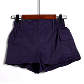 韩版 女装 时尚 百搭简约纯色休闲短裤 潮 2026年夏季 宽松显瘦热裤 新品