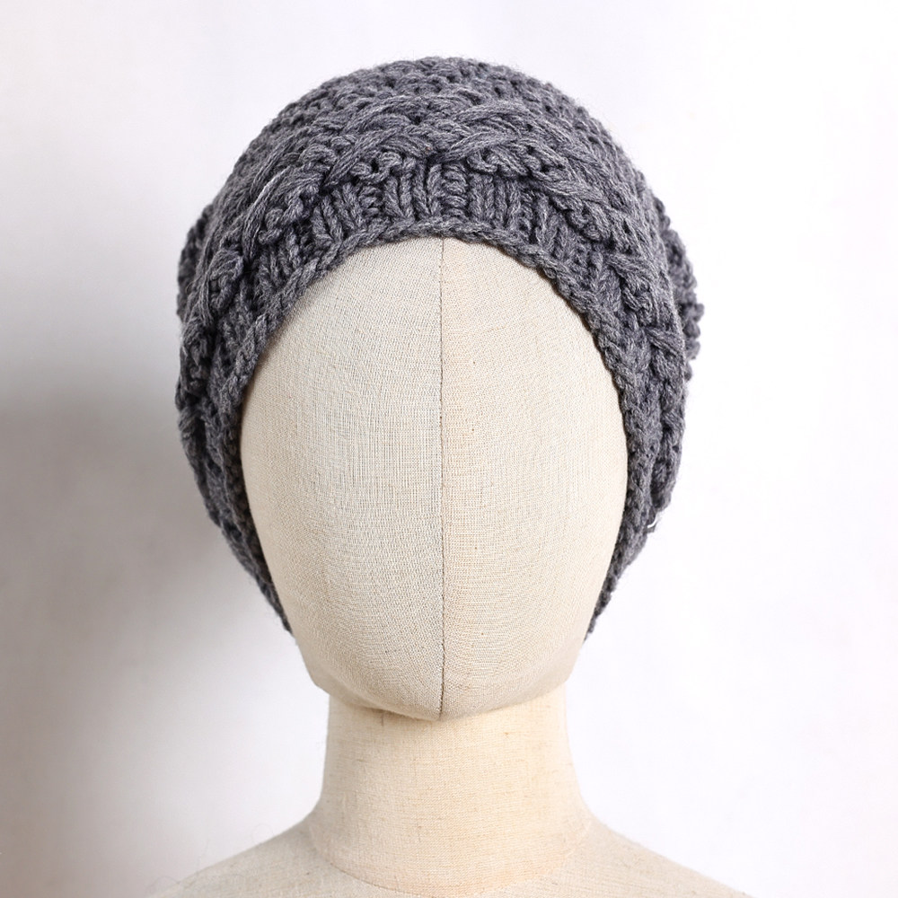 针织帽2025年秋冬季时尚简约纯色情侣款可爱球球保暖毛线帽护耳帽