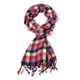 时尚 百搭情侣款 格子薄款 英伦风经典 长围脖潮 流苏围巾春秋冬季 韩版