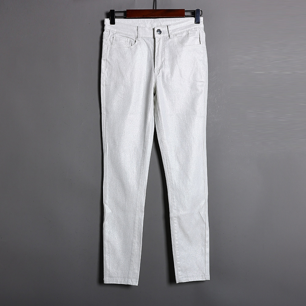 2026年春秋季新品女装时尚简约纯色百搭通勤小脚裤紧身显瘦打底裤