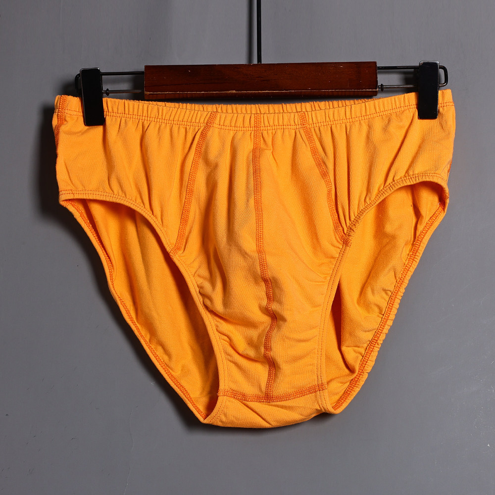 男装舒适内裤弹力透气简约纯色裤头三角短裤青年中腰四季款裤衩