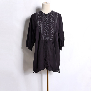 新品 宽松连衣裙韩版 女装 慵懒风套头长袖 百搭上衣 时尚 2026年春夏季