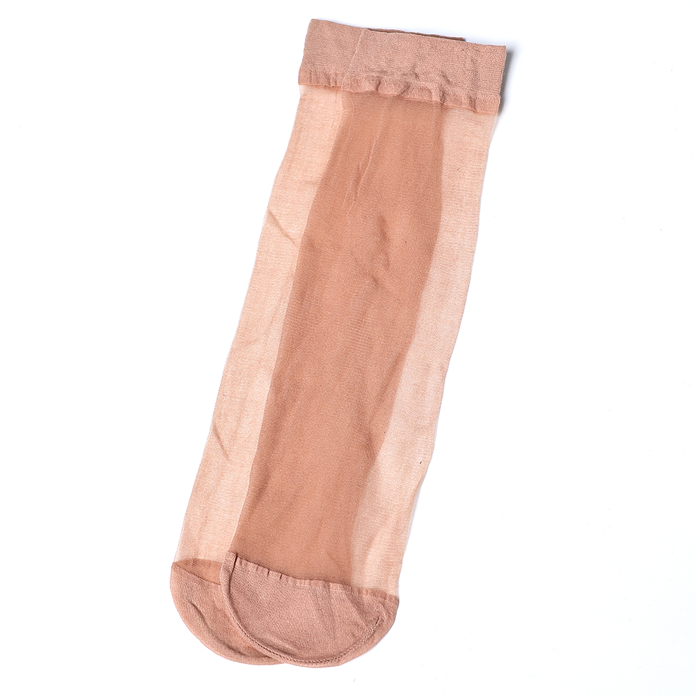 丝袜女透气袜子女士纯色耐磨水晶丝春秋透明夏季隐形袜子