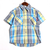 休闲衬衫 2026年夏季 男童可爱翻领短袖 中小童可爱时尚 宽松通勤 新品