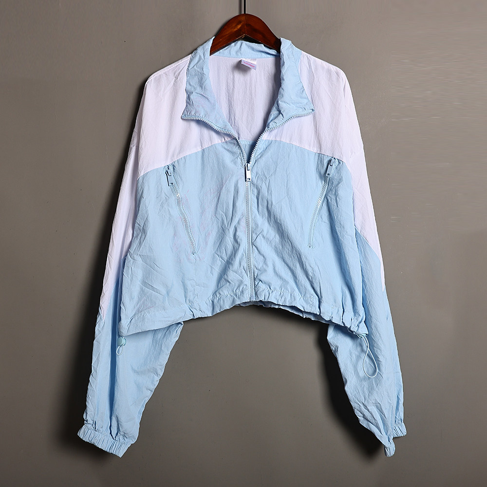 春秋短款运动拉链外套韩版INS风时尚宽松简约个性经典薄款女外套,女装/女士精品,短外套,淘宝优惠券,粉丝福利购,淘宝优惠卷