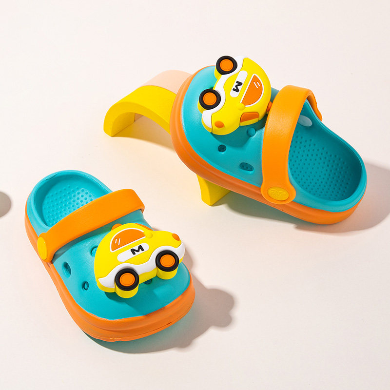 2026新款儿童洞洞鞋防滑夏季沙滩外穿男童家居小童凉拖鞋宝宝拖鞋