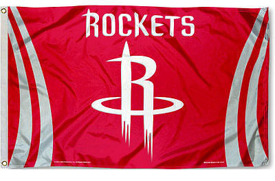 外贸休斯敦火箭运动户外球迷旗帜nba houston rockets flag