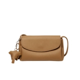 Маленькая сумка на одно плечо, зимняя сумка подмышку, коллекция 2023, из натуральной кожи