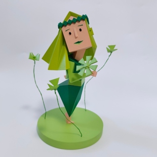 小蝴蝶infp小蝴蝶手办树脂15cm高infp手办MBTI16型人格INFP模型
