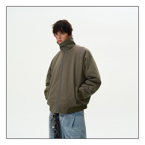 MADWITCH美式cleanfit梭织棉服