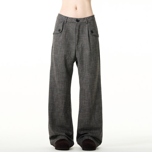 MADWITCH欧美老钱风垂感休闲裤