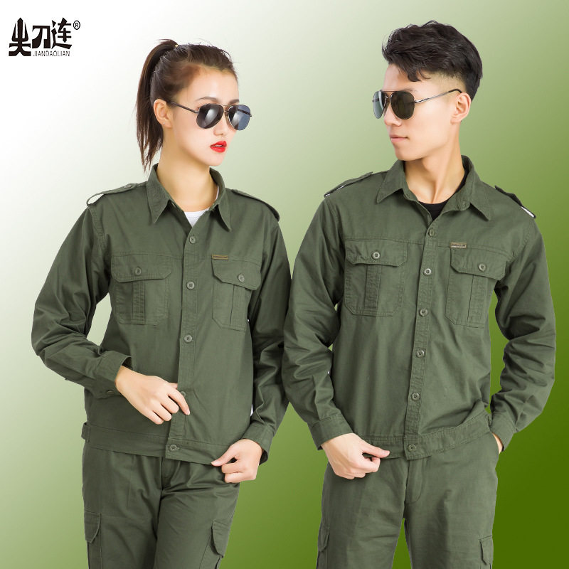 夏季薄款工作服男劳保耐脏迷彩服套装军迷作训服工作服套装